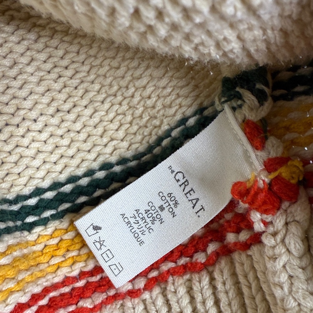 THE GREAT. THE RANCH CARDIGAN M - Picture 4 of 12